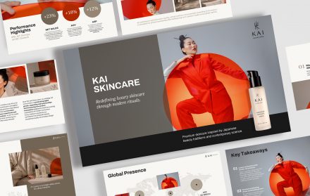 Concept project presentation para KAI, diseñada por Juliana Radeff.